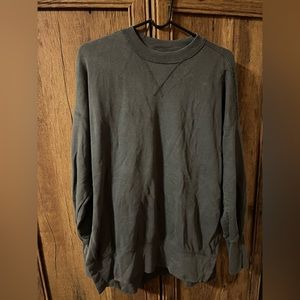 Abercrombie | Split hem crew sweatshirt